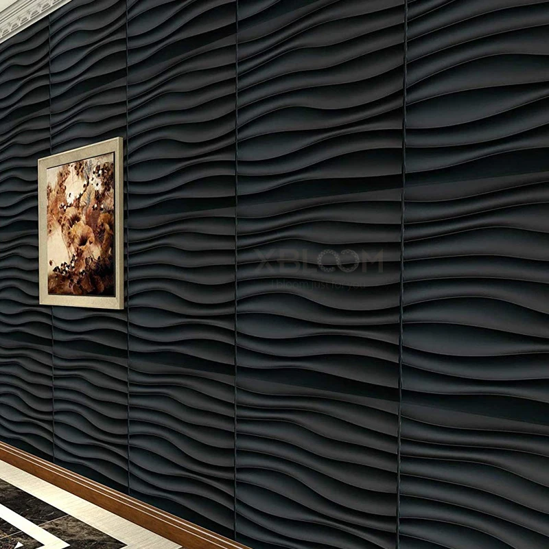 12개, 50x50cm, 샴페인 골드 색상, 3D 벽  - Pvc Panel Background 리뷰 및 가격